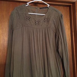 Abercrombie Blouse size xl